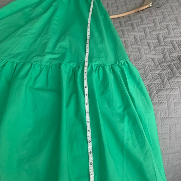 Poplin cotton summer maxi dress tired - Picture 7 of 10